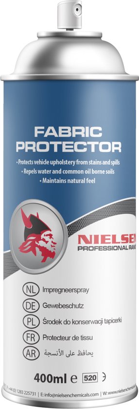 Nielsen Fabric Protector Impregneerspray — productfoto voorkant